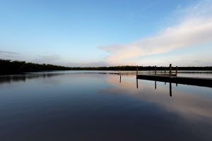 Calm settles over the waters in The Everglades